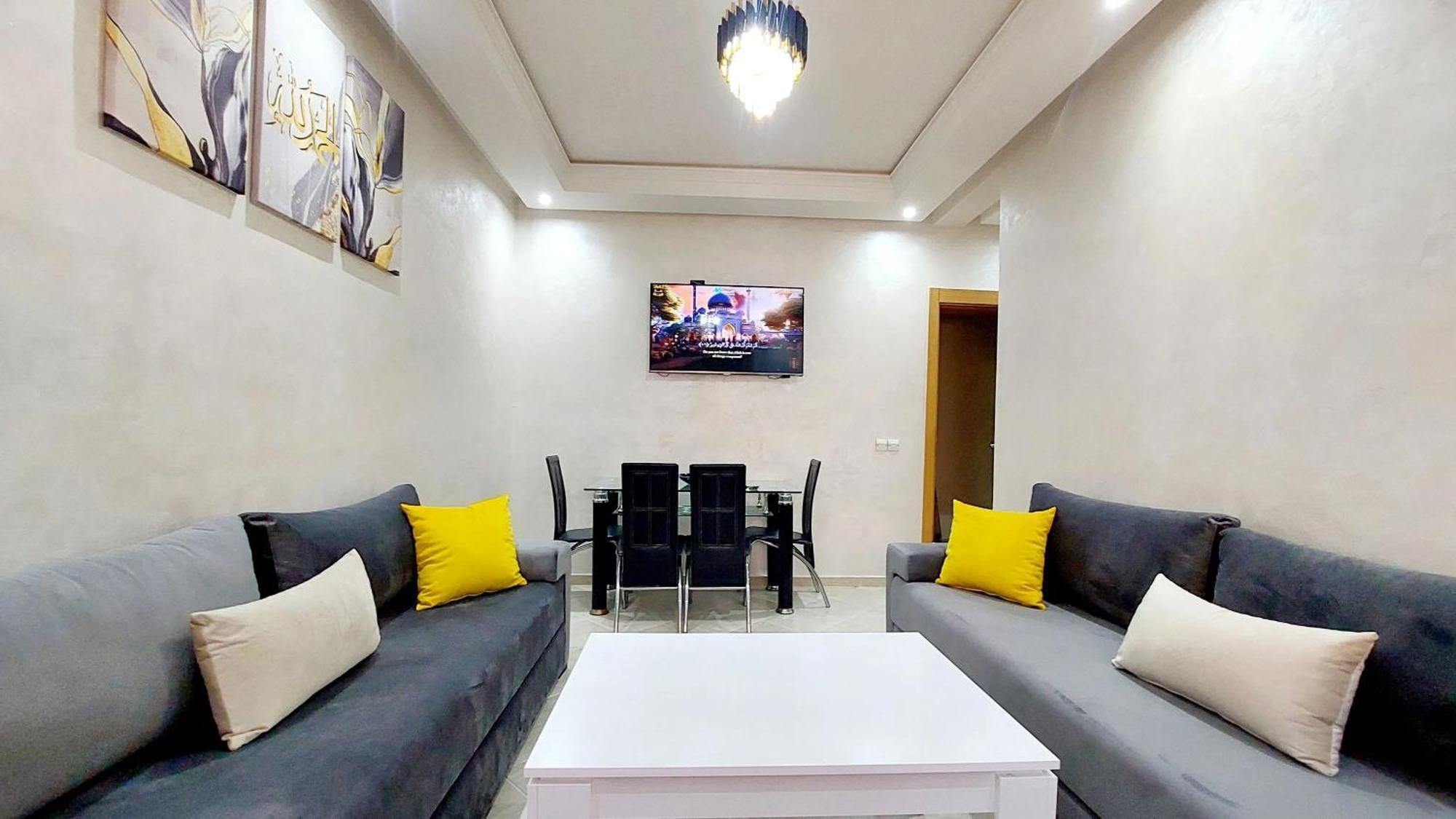 Modern Family Apartment Near Airport Марракеш Екстер'єр фото