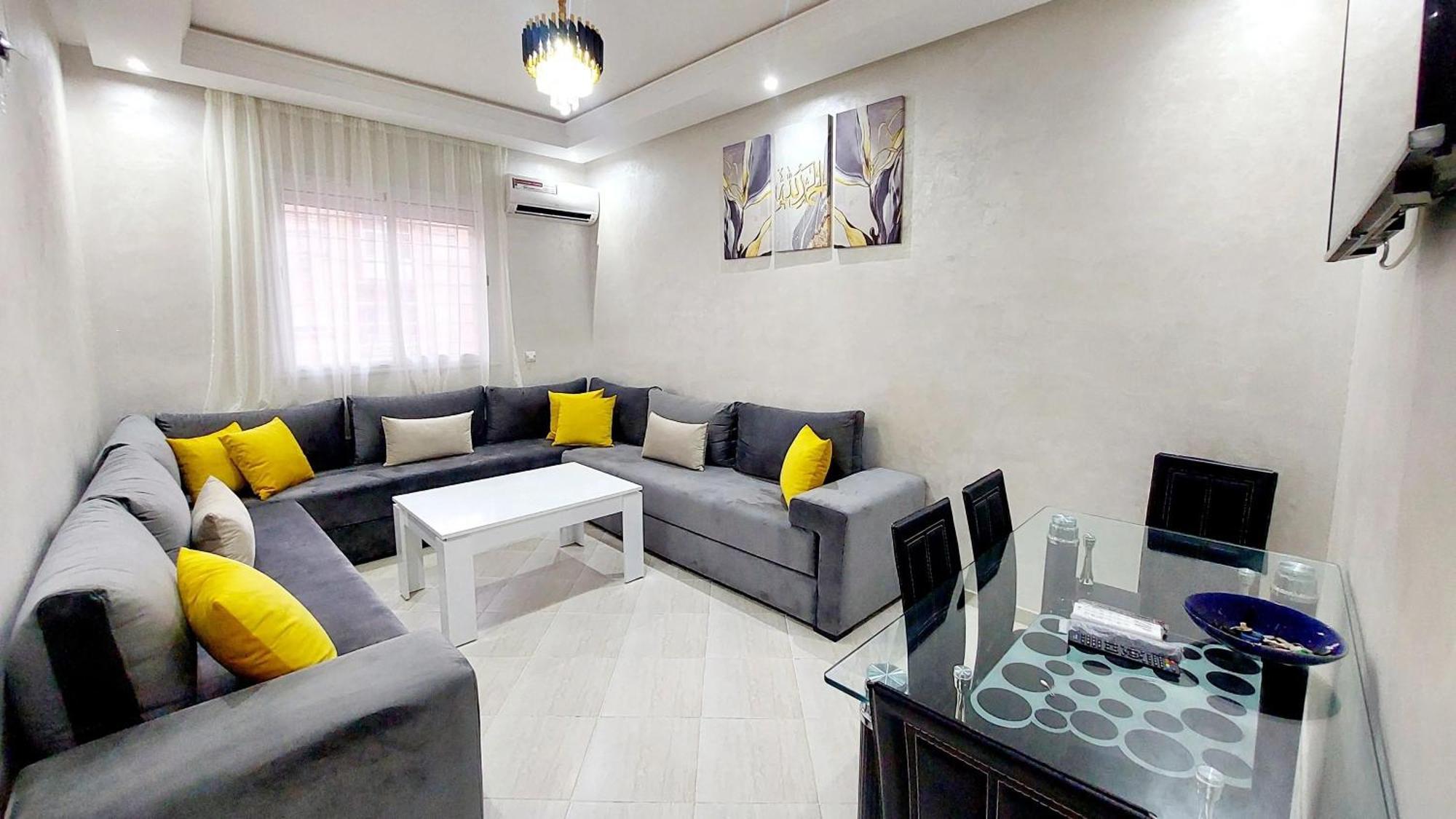 Modern Family Apartment Near Airport Марракеш Екстер'єр фото